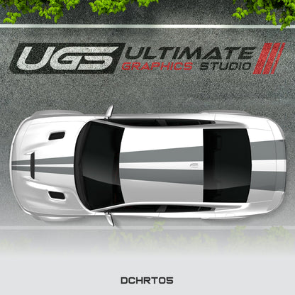 Dodge Charger Top 2 Stripes 1 Color