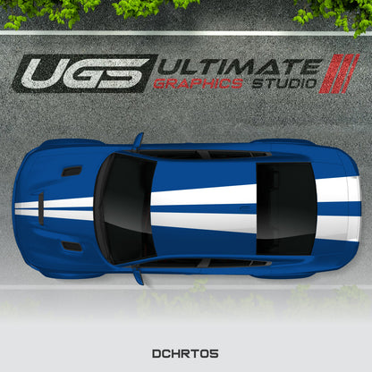 Dodge Charger Top 2 Stripes 1 Color
