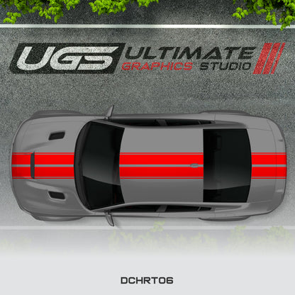 Dodge Charger Top 2 Stripes