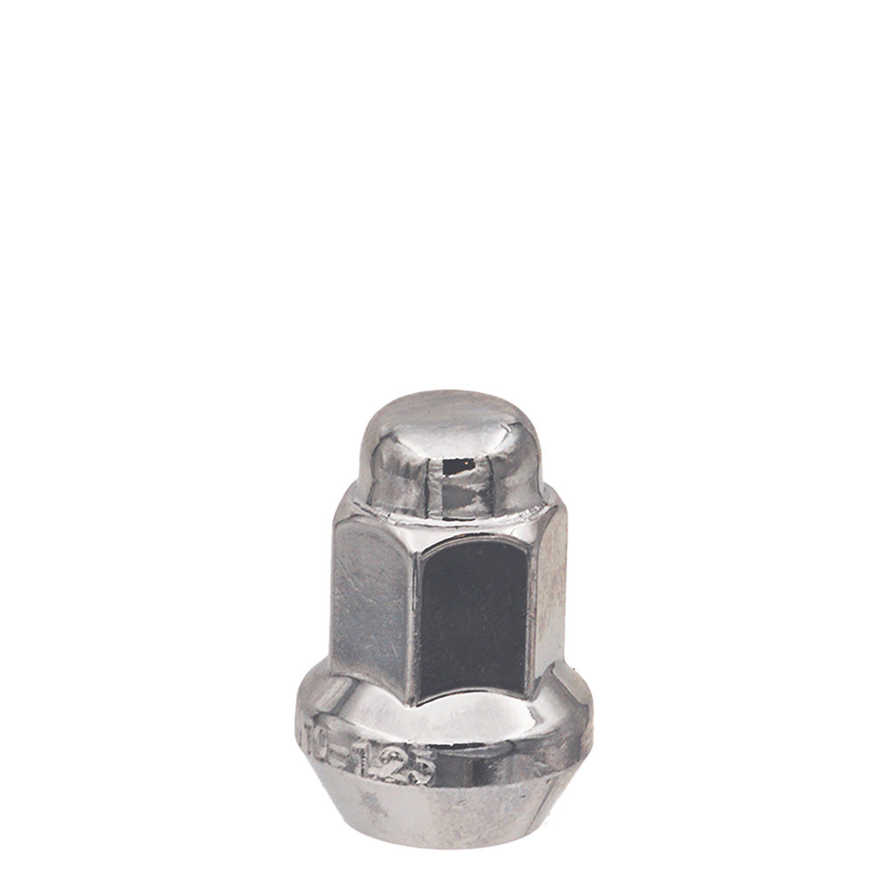 3/8" ATV Lug Nut 14mm Hex 1.11" Chrome - West Coast Wheel Accessories DF-1038H