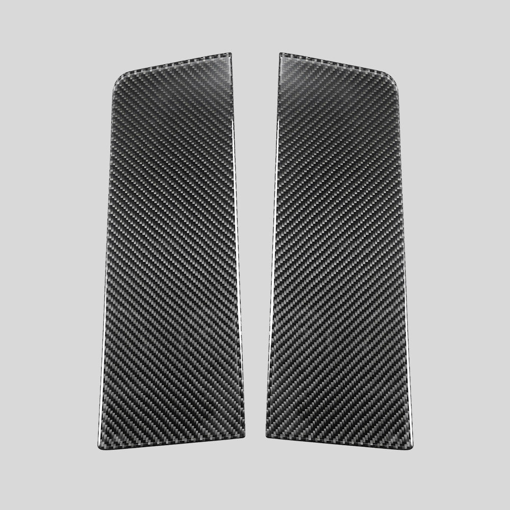 JDMuscle [15-21 WRX/STI] P&S Series Carbon Fiber Front Door Panel Trim Covers | JDM-WRX15-PS-003031