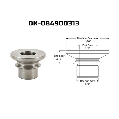 High Misalignment Spacers