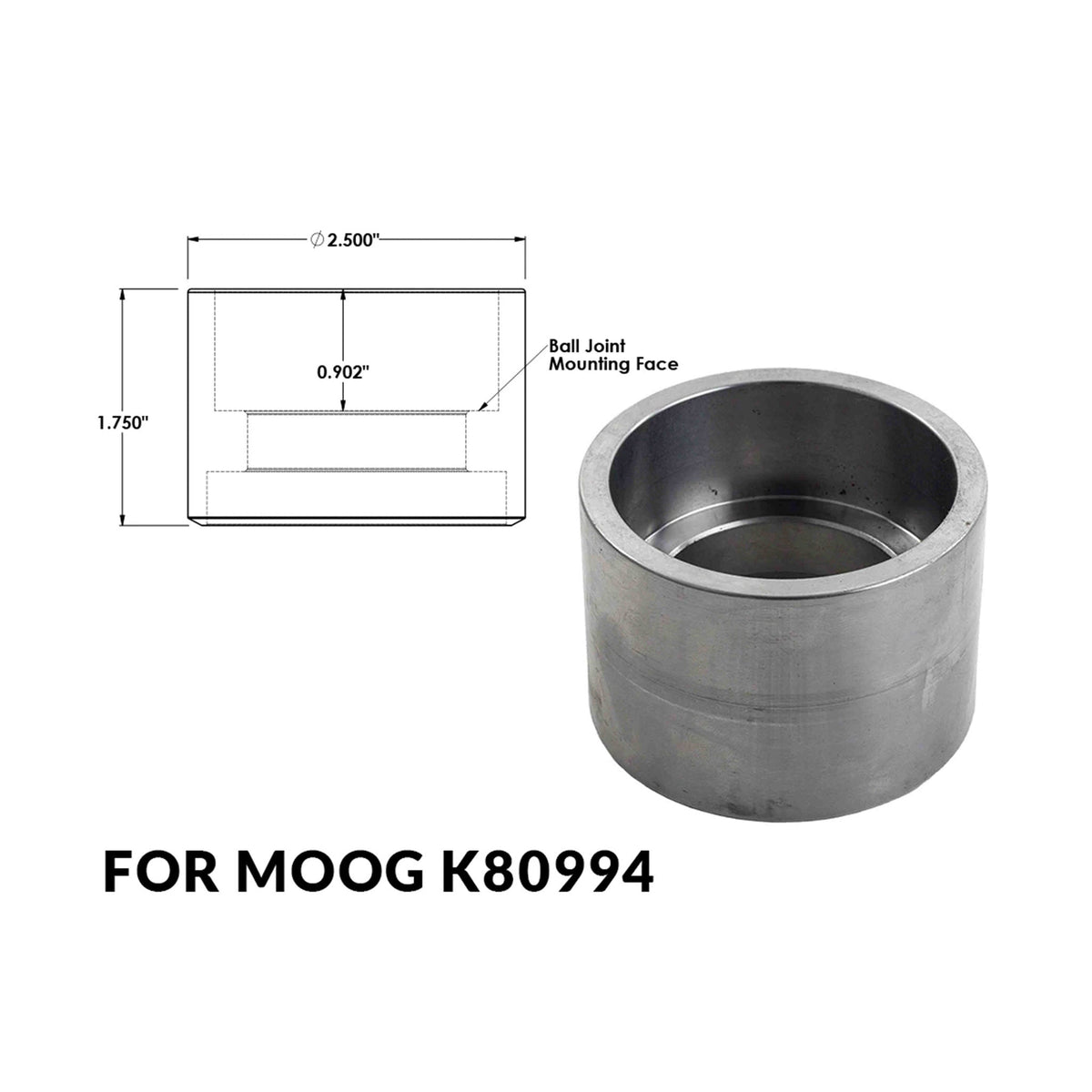 Upper Arm Ball Joint Cups