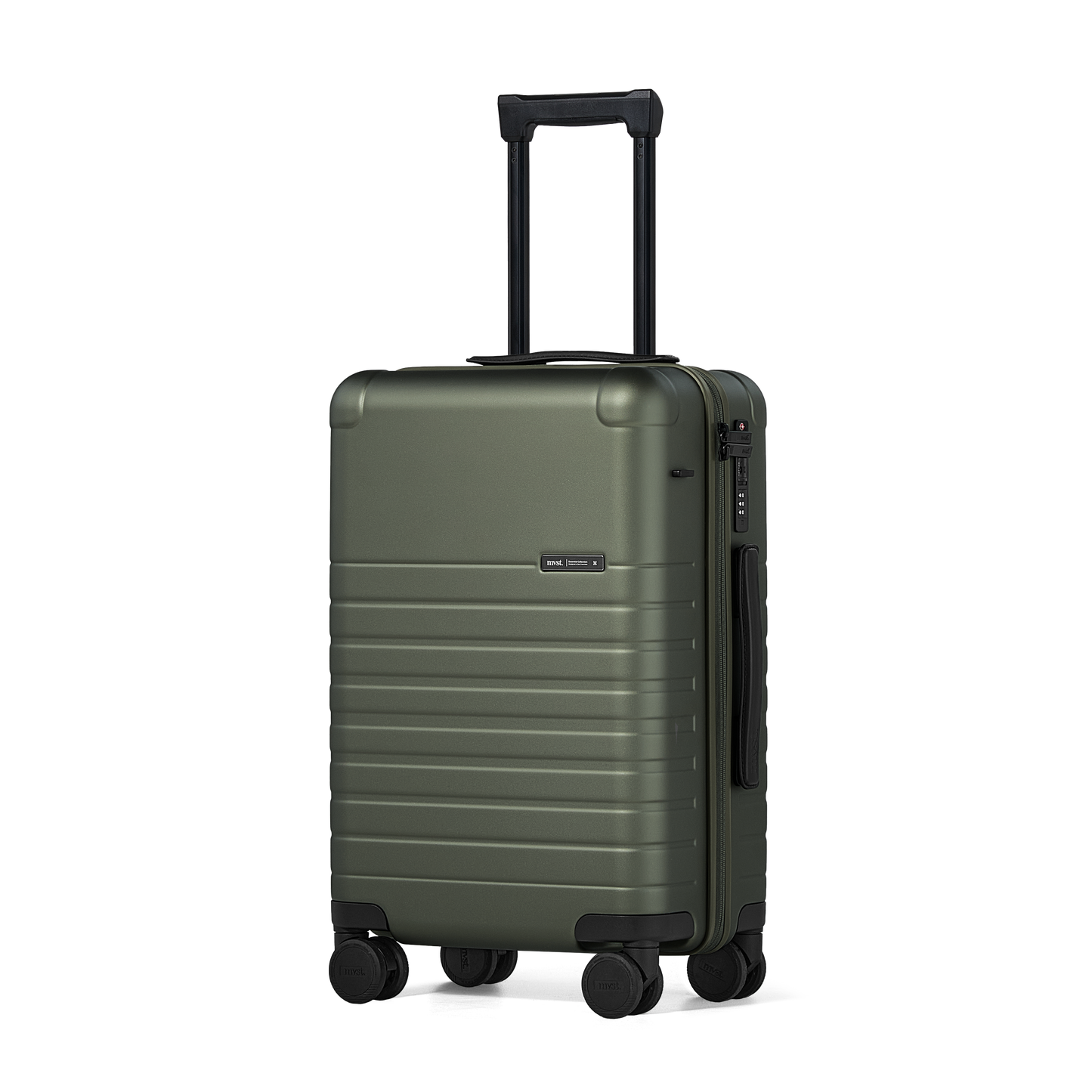 Essential Collection Suitcase Dark Olive Metallic