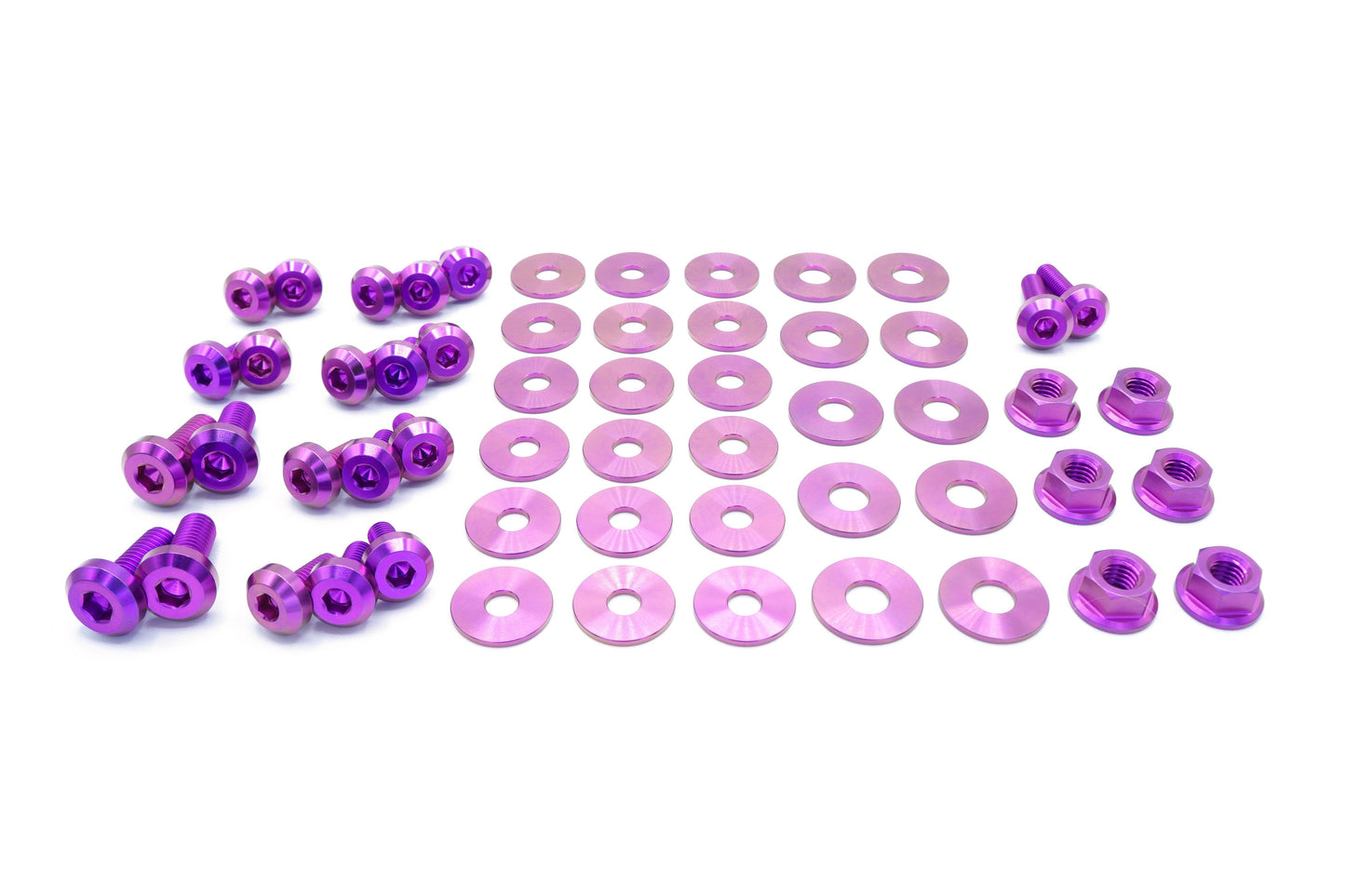 Stage 1 Titanium Hardware Engine Bay Kit - Dodge Charger (2015-2023)