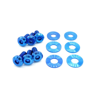 Titanium Hardware Hood Kit - Dodge Charger (2015-2023)