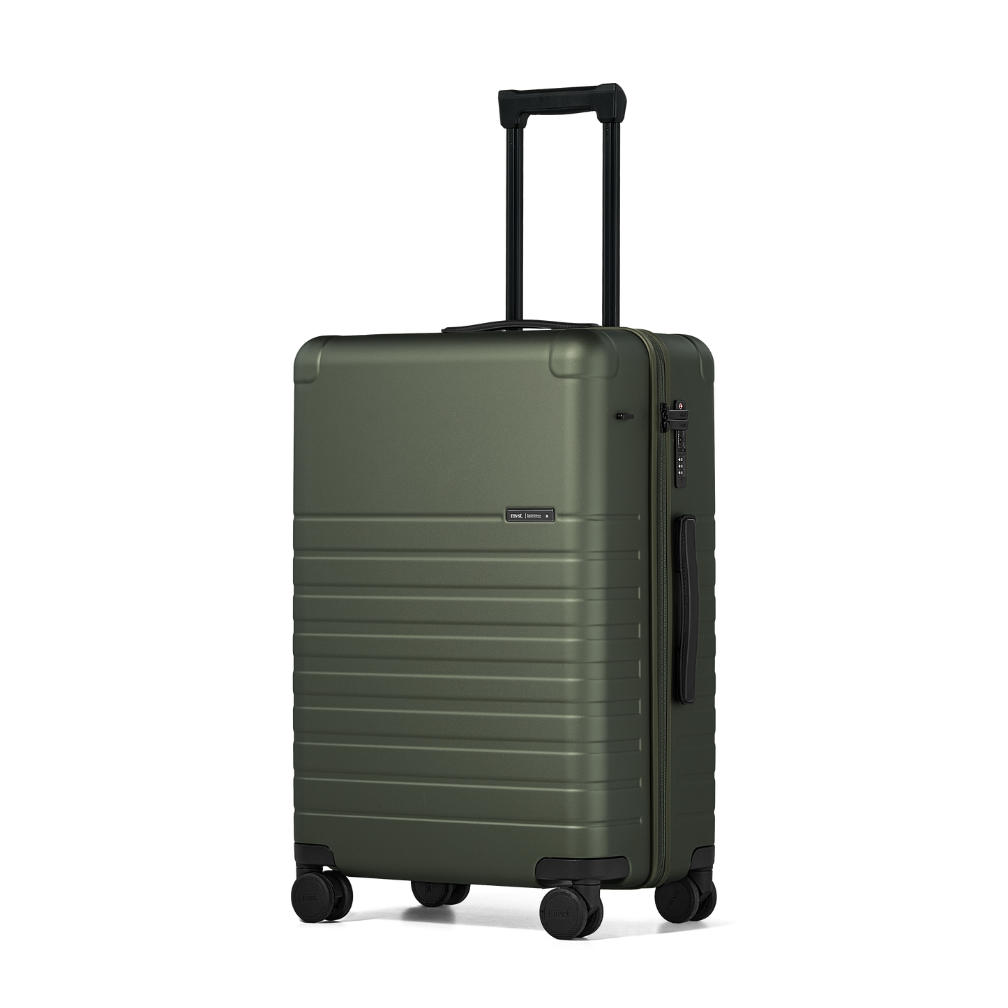 Essential Collection Suitcase Dark Olive Metallic