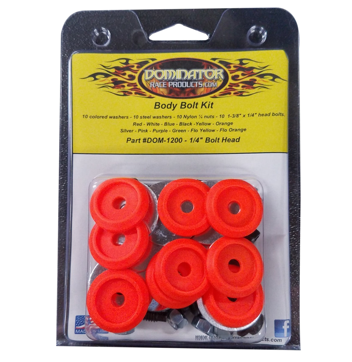 1200-B-FLO-OR DOMINATOR RACE PRODUCTS