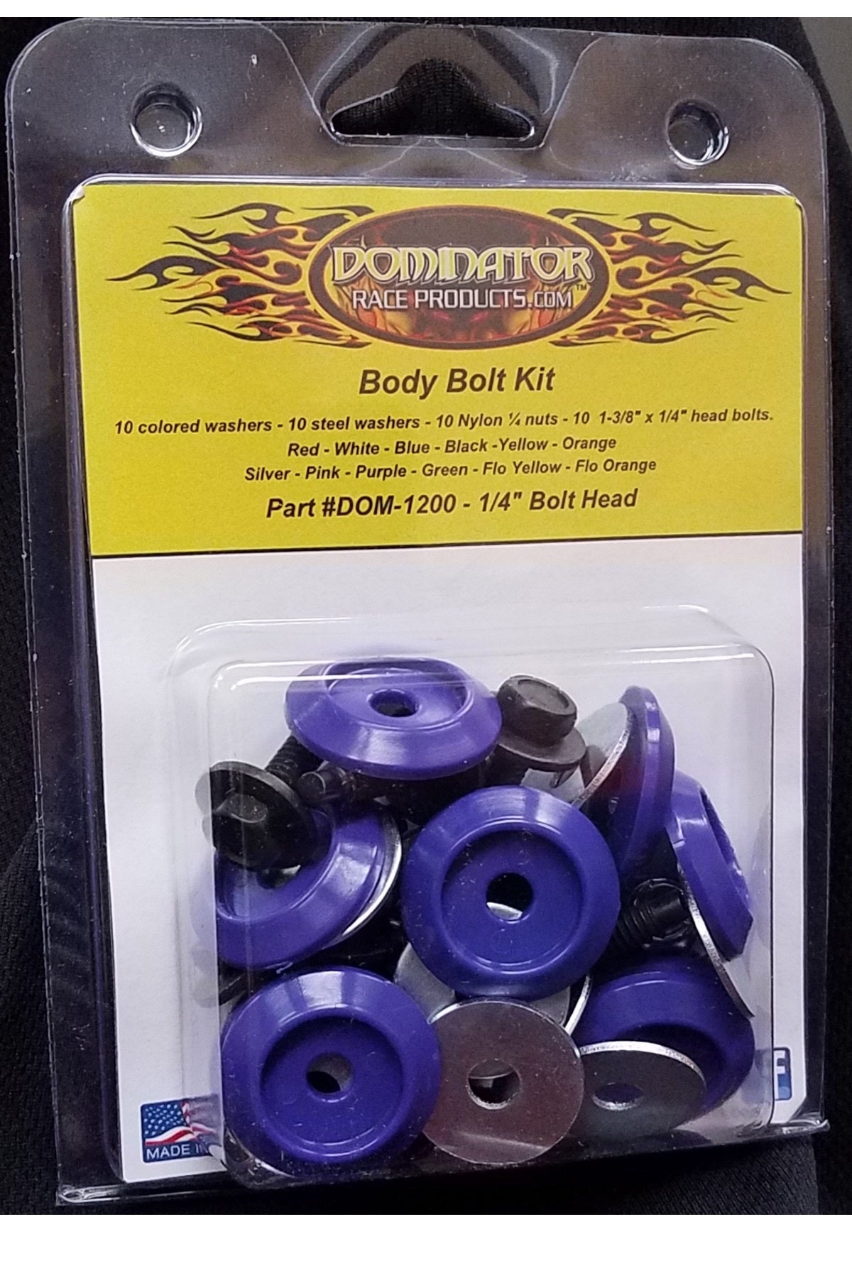 1200-B-PU DOMINATOR RACE PRODUCTS