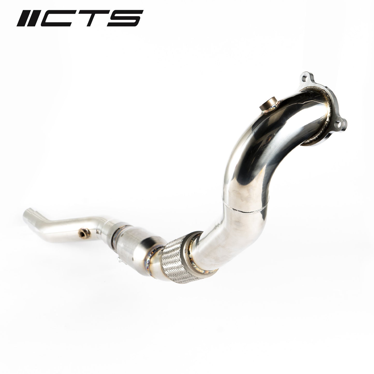CTS Turbo TT225Q/8L S3 High-Flow Cat CTS-EXH-DP-0010-CAT