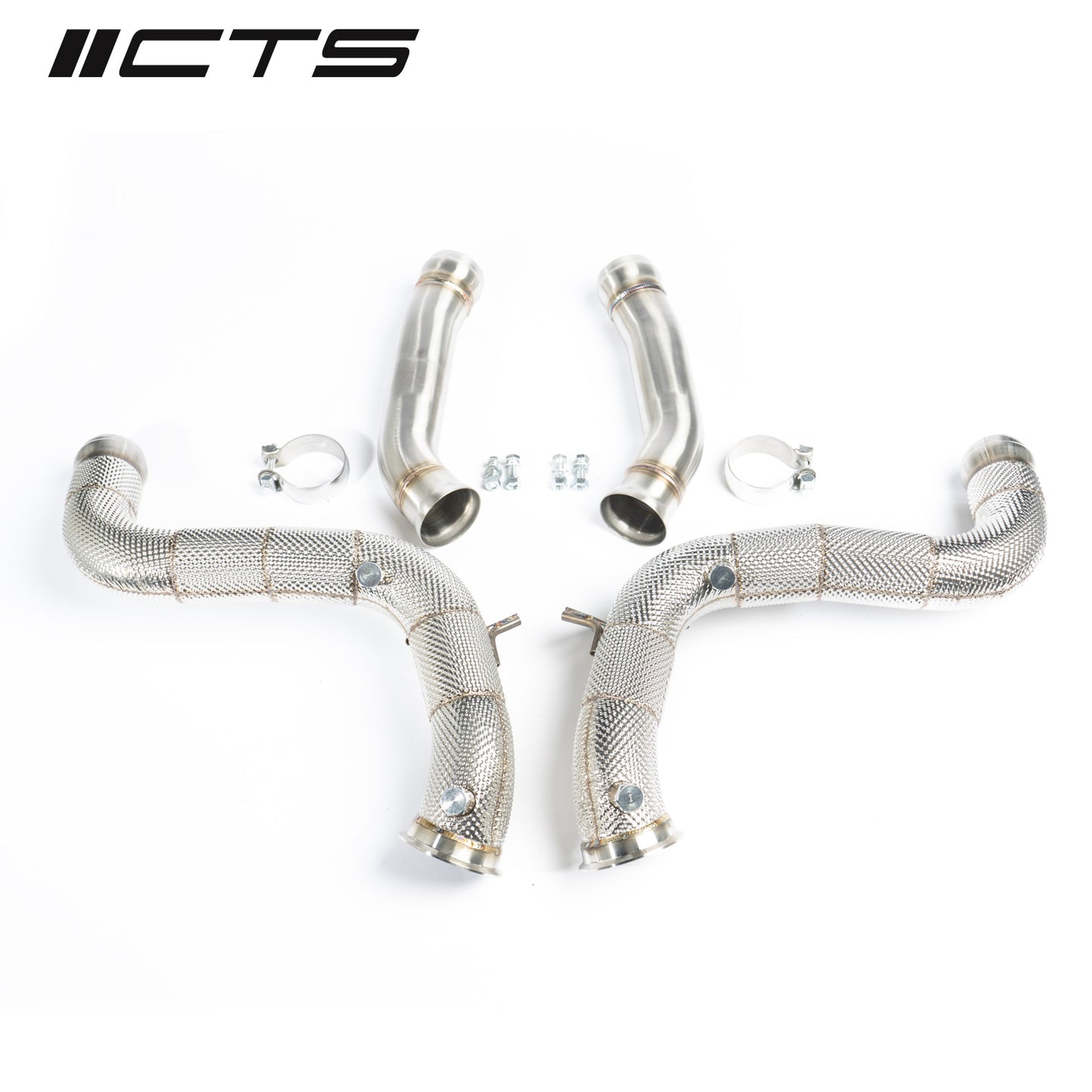 CTS Turbo MERCEDES-BENZ AMG W205/M177 C63/63S DOWNPIPES CTS-EXH-DP-0030