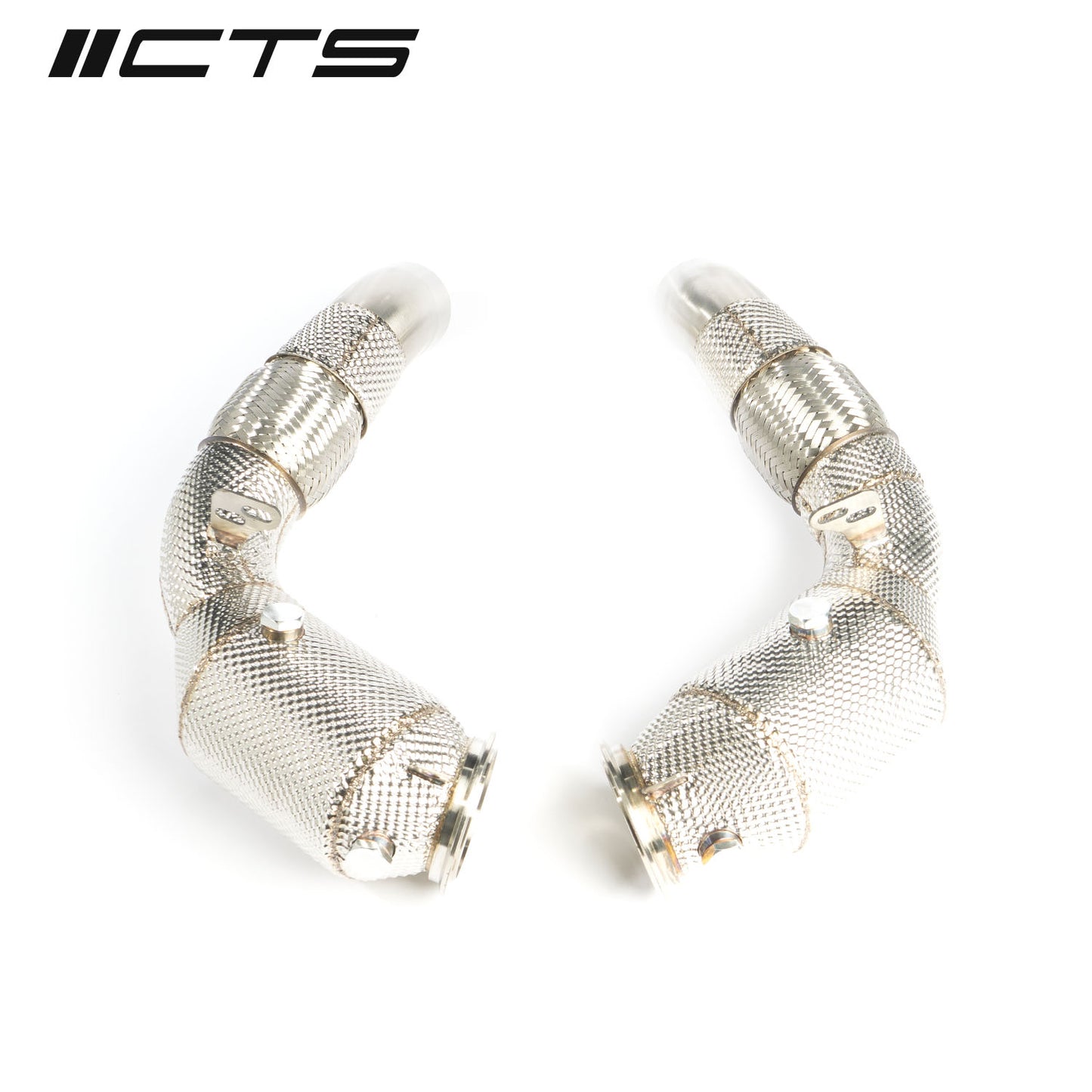 CTS Turbo BMW S63 F10 M5/M5C & F06/F12/F13 M6/M6C High-Flow CATS CTS-EXH-DP-0034-CAT