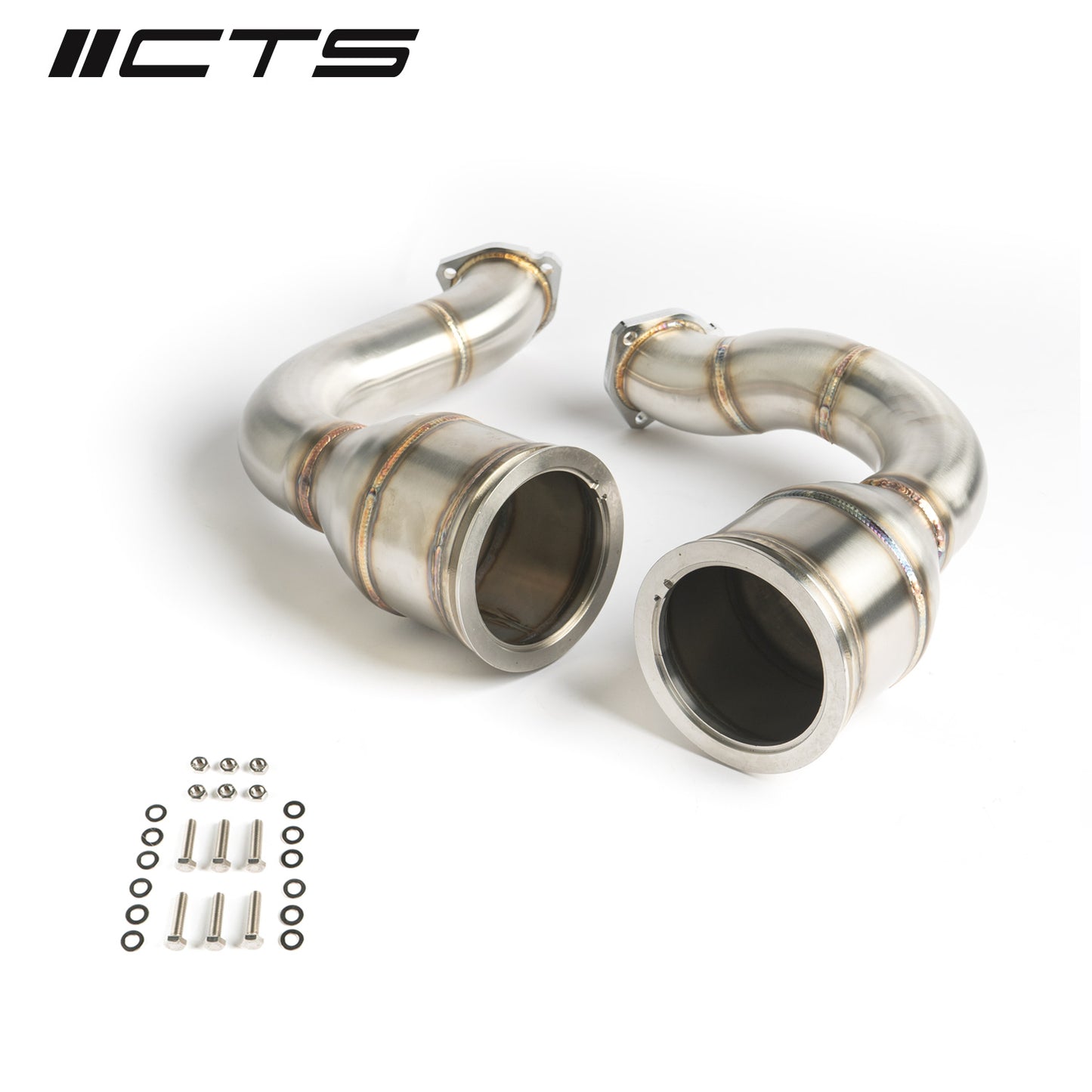 CTS Turbo Audi SQ7/SQ8/RSQ8/URUS/CAYENNE TURBO 4.0T V8 Race Downpipes CTS-EXH-DP-0048