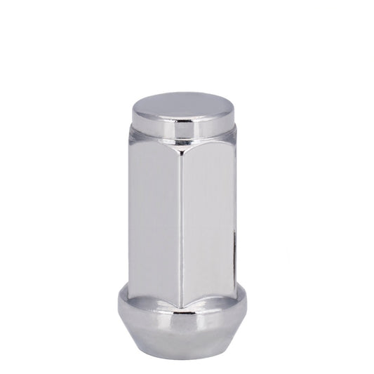 1/2" Bulge Acorn Lug Nut 3/4" Hex 1.90" Chrome - Vista Wheel Accessories DPC1012L