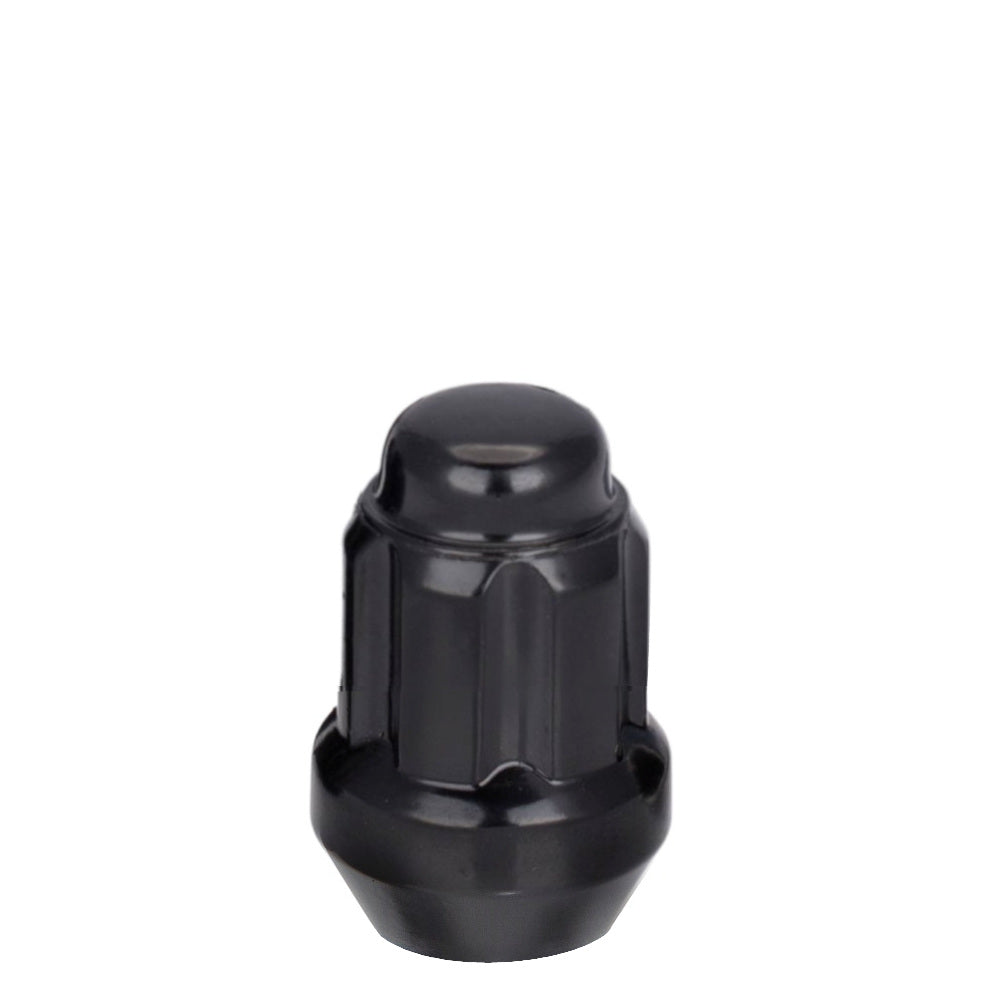 14x1.5 Car Spline Lug Nut 1.38" Black - Vista Wheel Accessories DPC1014SB