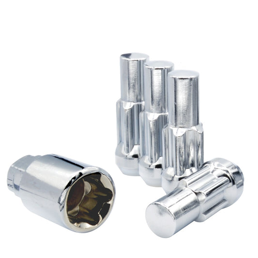 9/16" Bulge Acorn 2.35" Lock Set Chrome - Vista Wheel Accessories DPC2096XL