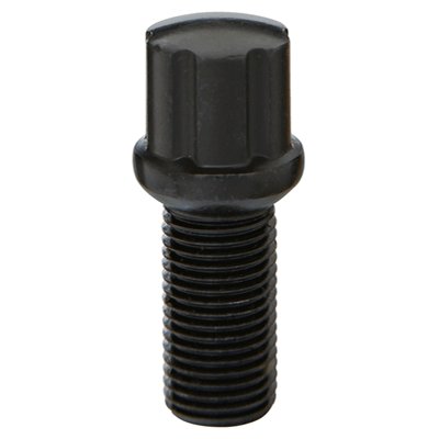 14x1.5 Ball Spline Lug Bolt 27mm Black - Vista Wheel Accessories DPC2714BBK