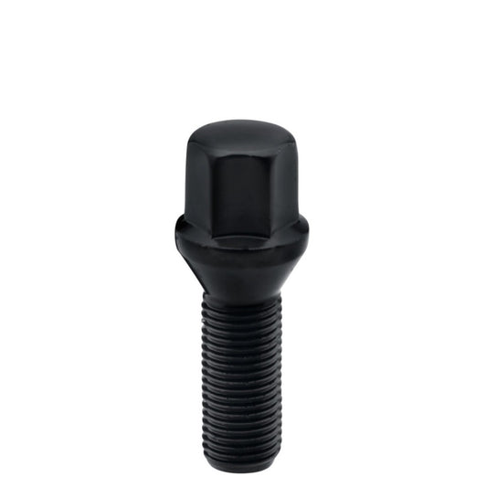 14x1.5 Conical Lug Bolt 17mm Hex 27mm Black - Vista Wheel Accessories DPC2714CBHB