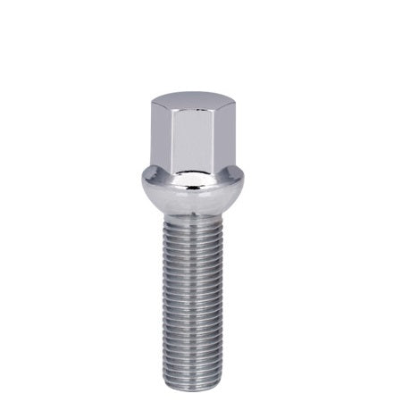 14x1.50 Ball Lug Bolt 17mm Hex 39mm Chrome - Vista Wheel Accessories DPC3914BBH