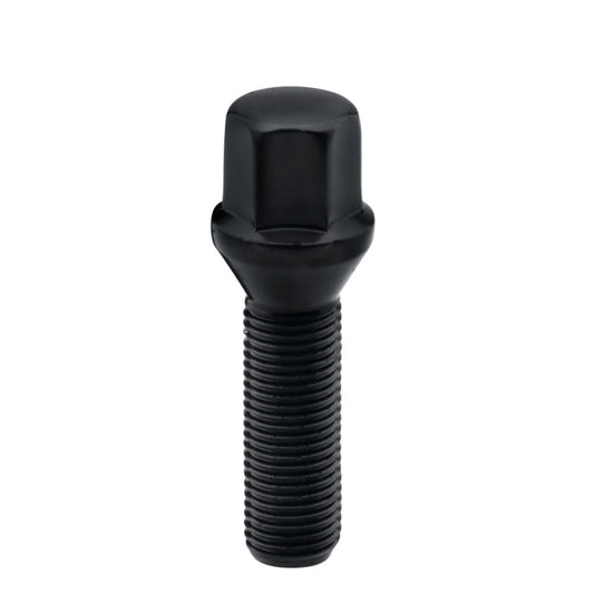 14x1.5 Conical Lug Bolt 17mm Hex 40mm Black - Vista Wheel Accessories DPC4014CBHB