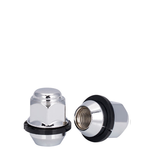 12x1.5 OE Style Lug Nut 3/4" Hex 1.18" With Washers Chrome Fits Honda - Vista Wheel Accessories DPC6015BW