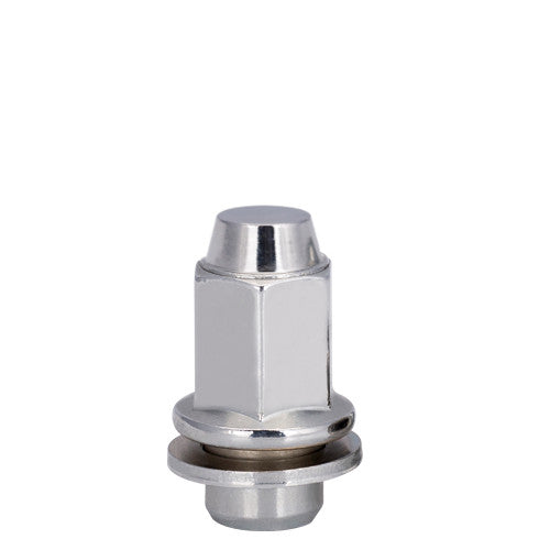 12x1.5 OE Style Mag Lug Nut 19mm Hex 1.7" Chrome Fits Jaguar - Vista Wheel Accessories DPC6015J