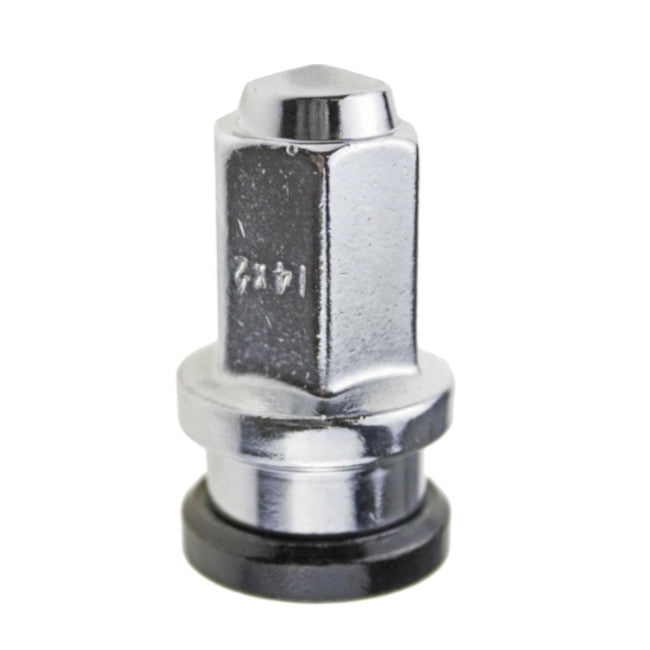 14x2 OE Style Lug Nut 21mm Hex 2.1" Chrome w/ Torq Retention Fits Ford - Vista Wheel Accessories DPC60206