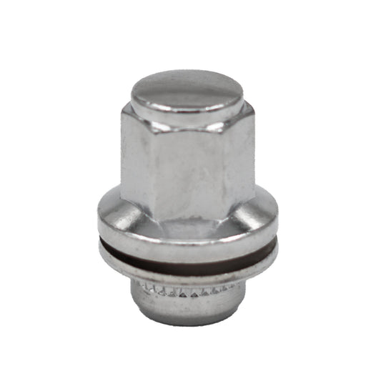 14x1.5 OE Style Lug Nut 21mm Hex 1.64" Chrome Fits Titan Infiniti - Vista Wheel Accessories DPC60224