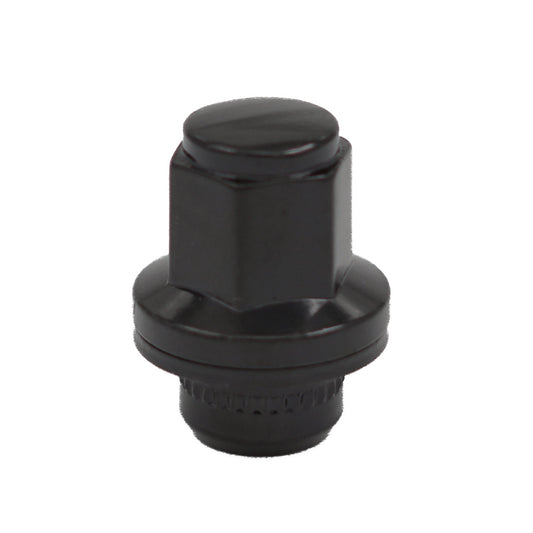 14x1.5 OE Style Lug Nut 21mm Hex 1.64" Black Fits Titan Infiniti - Vista Wheel Accessories DPC60224B
