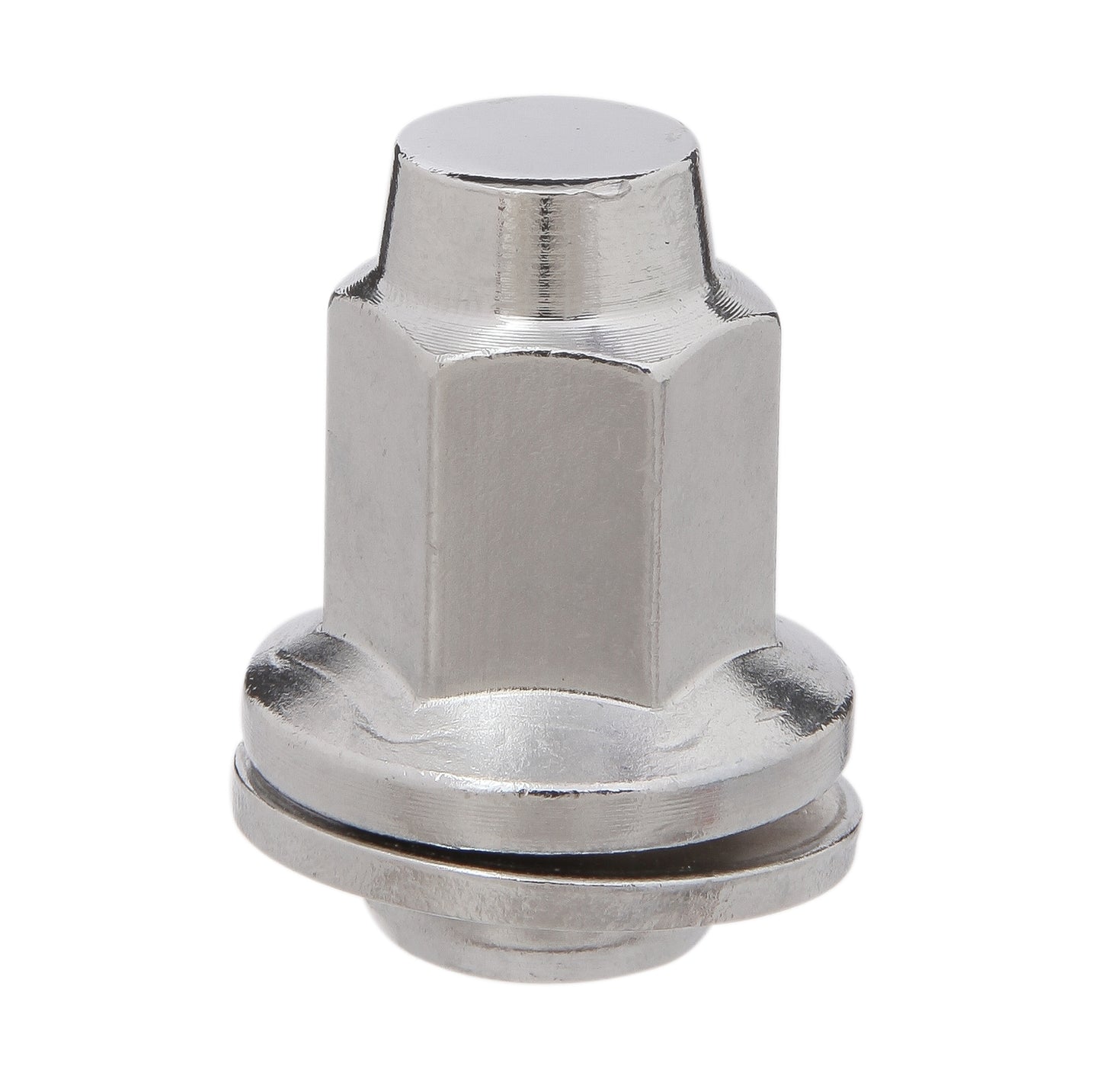 12x1.5 OE Style Mag Lug Nut 3/4" Hex 1.55" Chrome Fits Ford Lincoln - Vista Wheel Accessories DPC60229