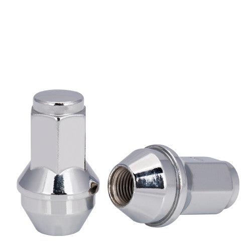 14X2 OE Style Lug Nut 21mm Hex 2.15" Chrome Fits Ford - Vista Wheel Accessories DPC60288