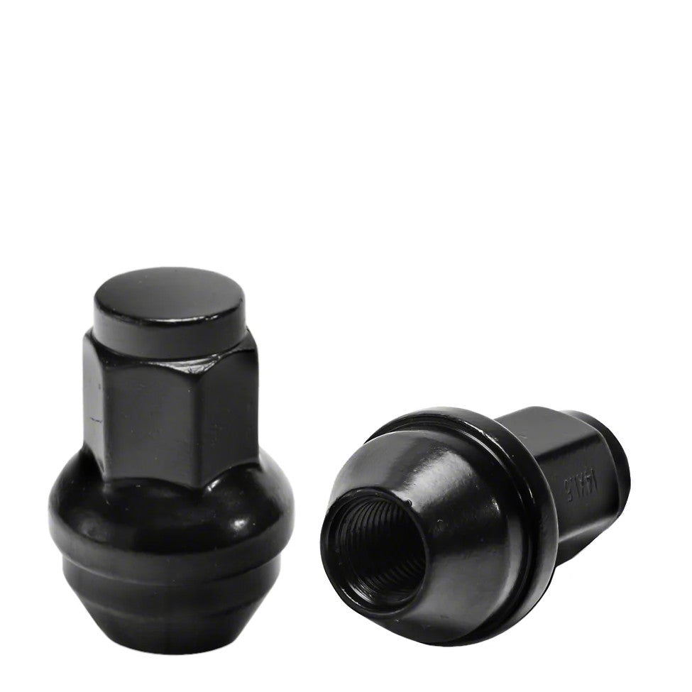 14X1.5 OE Style Lug Nut 21mm Hex 1.84" Black Fits Ford - Vista Wheel Accessories DPC60289B