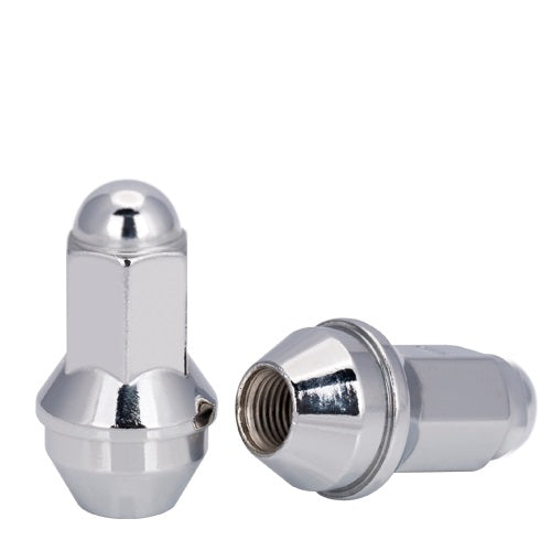 14X2 OE Style Lug Nut 21mm Hex 2.52" Chrome Fits Ford - Vista Wheel Accessories DPC60290