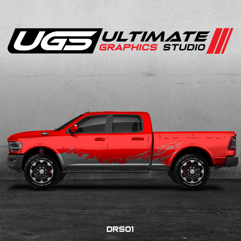 Dodge Ram Dirt Mark Graphics