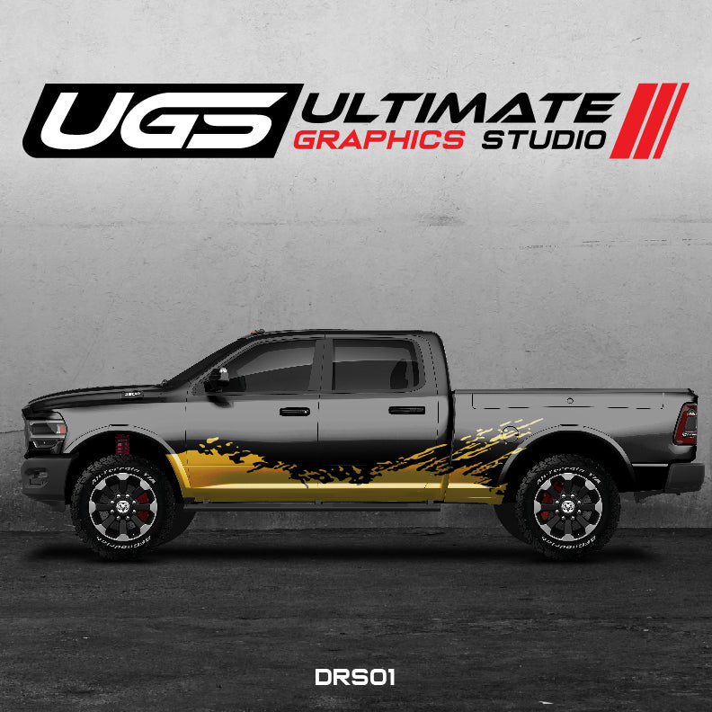 Dodge Ram Dirt Mark Graphics