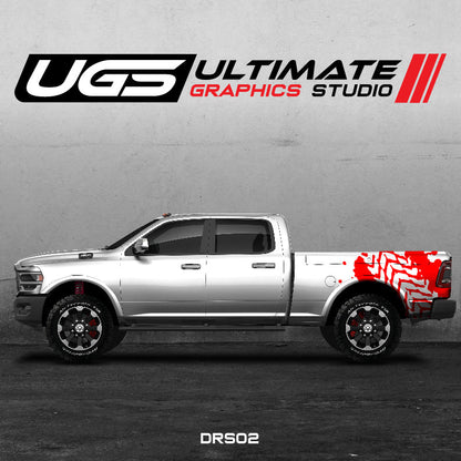 Dodge Ram Tire Mark Graphics