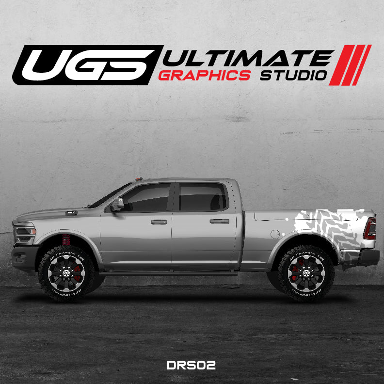 Dodge Ram Tire Mark Graphics