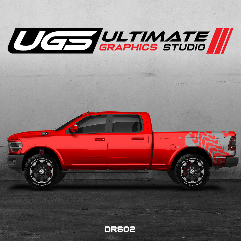 Dodge Ram Tire Mark Graphics