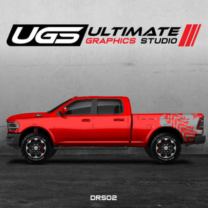 Dodge Ram Tire Mark Graphics