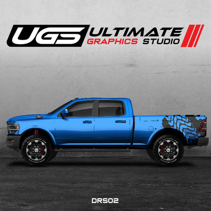 Dodge Ram Tire Mark Graphics