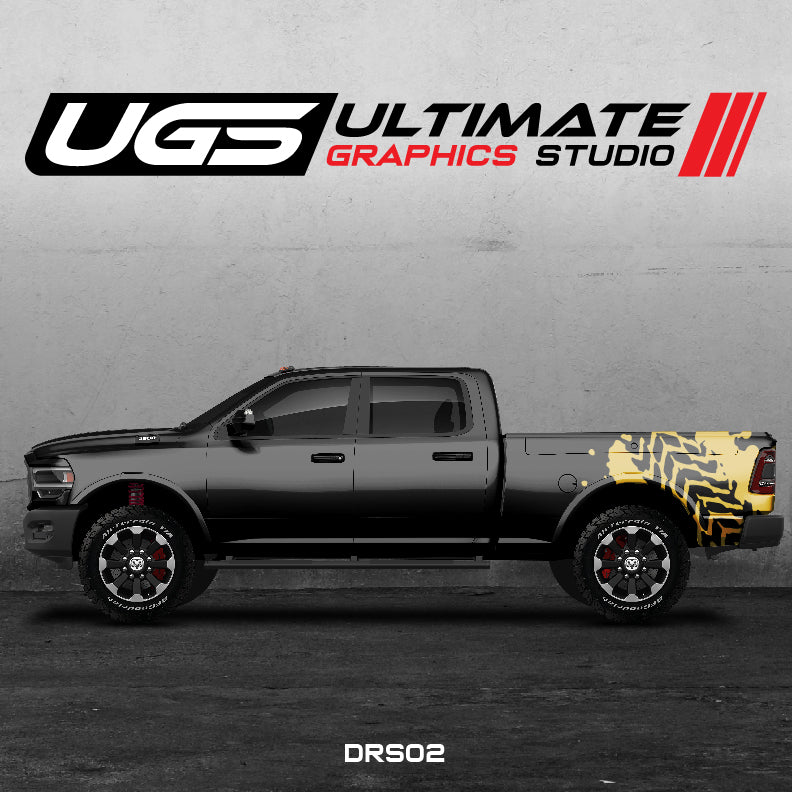 Dodge Ram Tire Mark Graphics