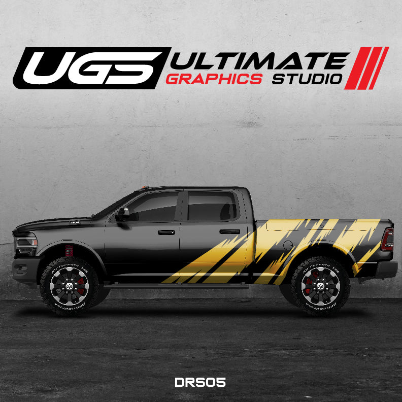 Dodge Ram Scratched Mark Graphics
