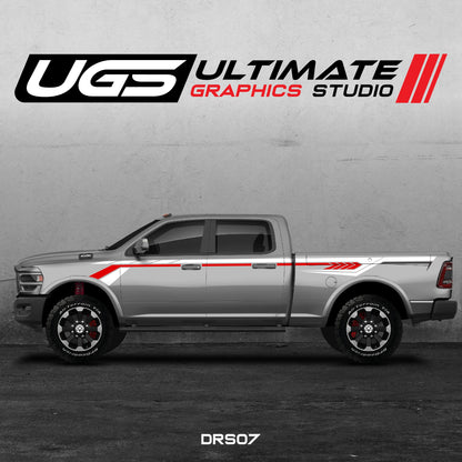 Dodge Ram Side Stripes Graphics