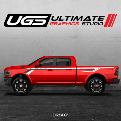 Dodge Ram Side Stripes Graphics