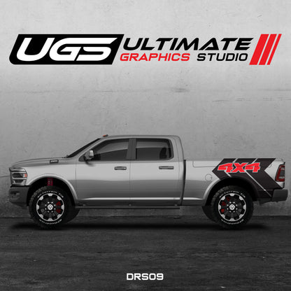 Dodge Ram 4x4 Side Graphics