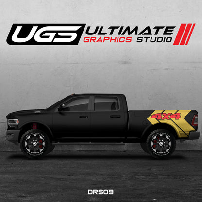 Dodge Ram 4x4 Side Graphics