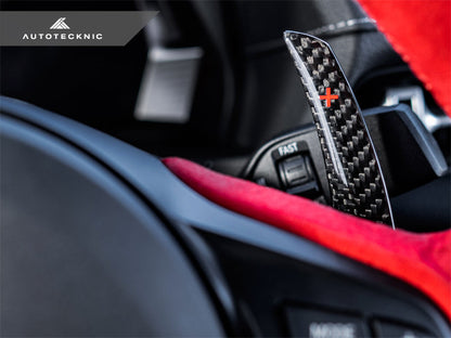 AutoTecknic Dry Carbon Battle Version Shift Paddles - A90 Supra 2020-Up