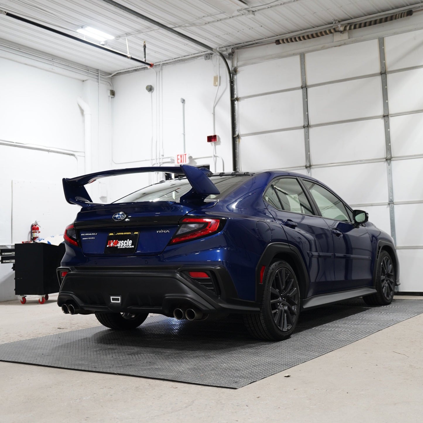 JDMuscle [22-25 WRX] JDM Edition VB STI Style Spoiler | Paint Matched / Gloss Black / ABS