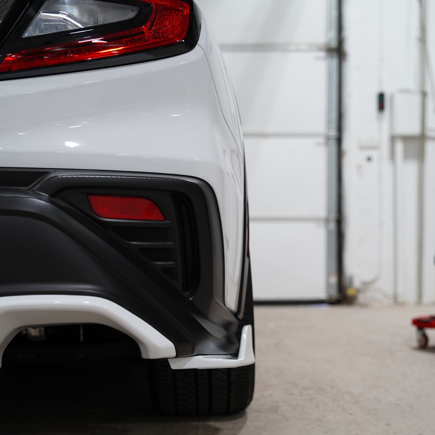 JDMuscle [22-25 WRX] V1 Rear Spats ABS / Paint Matched / Carbon Fiber