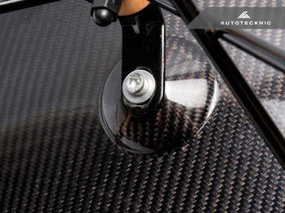 AutoTecknic Midcentury Dry Carbon Dowel-Leg Side Chair